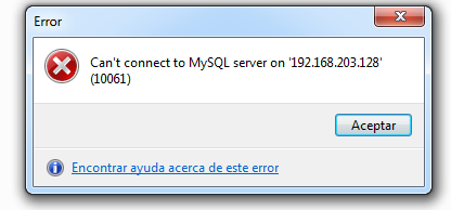 Solving Can T Connect To Mysql Server On Ip Adress 10061 Albertolabs